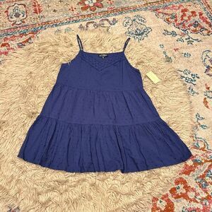 Sweet wanderer blue mini dress XL